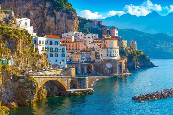 Full Day Tour of Amalfi Coast and Capri - Faraglioni and the green water around Capri
