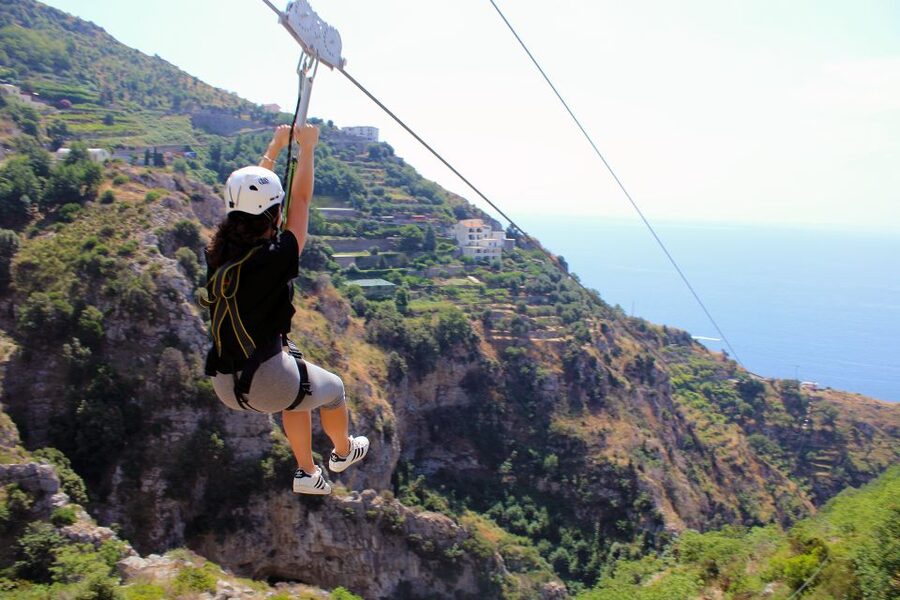 Furore: Flight of the Angel Zipline Experience - Flying above the Furore fjord