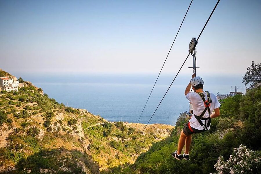 Furore: Flight of the Angel Zipline Experience - Getting to the launch site
