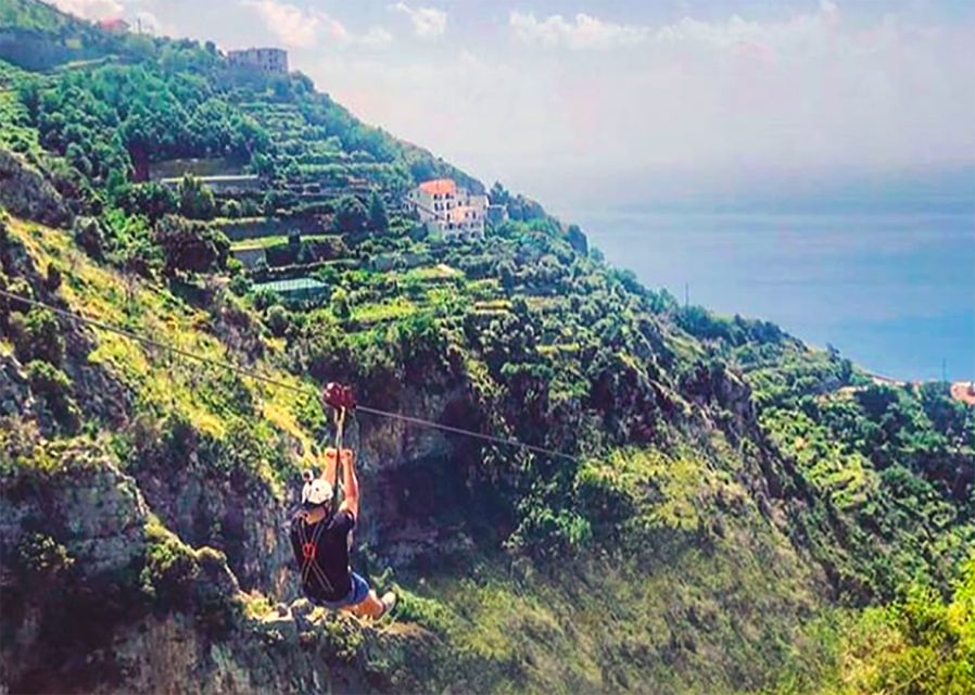 Furore: Flight of the Angel Zipline Experience - Safety, assistance, and group arrangements