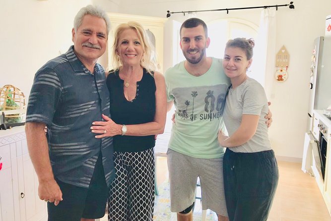 Genuine Home Cooking Class + Wine Tasting - Rocco and Carla make the difference