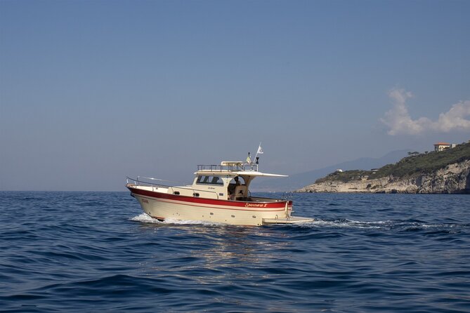 Group Capri tour , visit of caves, fishing legend and swimming - Punta Carena and the working side of Capri