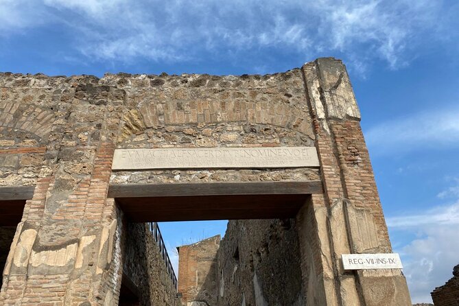 Guided tour of Pompeii with a writer - What you see in roughly two hours
