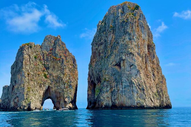 Half-day private boat tour of Capri - Fortini Coastal Walk from the Sea