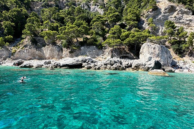 Half-day private boat tour of Capri - Swimming Near Anacapri
