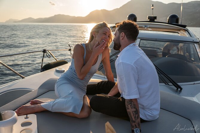 He said yes! Marriage Proposal at Sunset - Who will enjoy this most