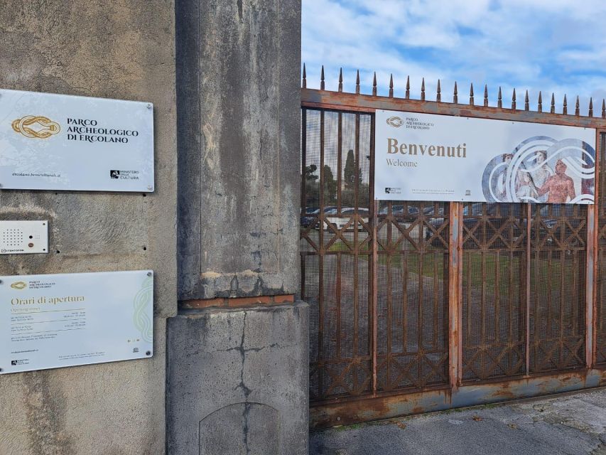 Herculaneum: 2hour Shared Guided Tour + entry tickets - The first streets: a quick sense of Roman daily life