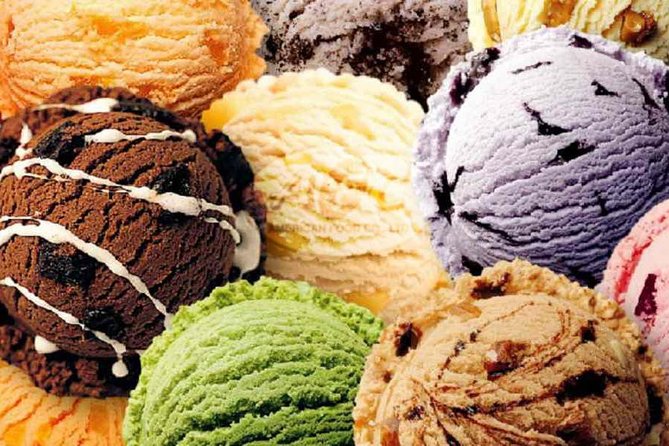 Ice Cream Show - The lemon sorbet is the star of the demonstration
