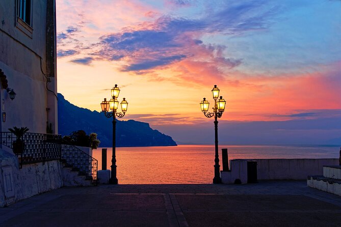 Jackie Kennedy Amalfi Coast Private Tour (Vintage Car & Boat) VIP EXCLUSIVE - Furore and Conca dei Marini by the water