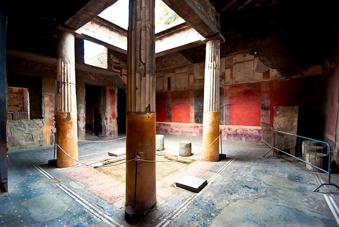 Late Afternoon Best time to visit Pompei on a private tour - House of Menander brings Pompeii indoors