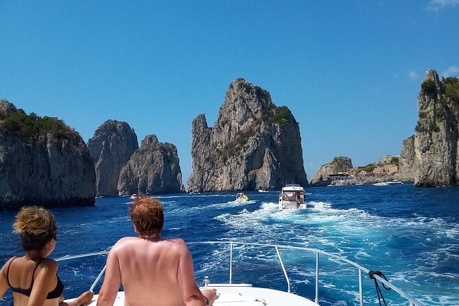 Luxury cruise from Salerno along the Amalfi Coast - Praiano and the Furore fjord
