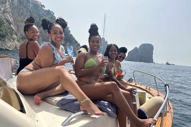 Luxury private boat tour to Capri and Blue Grotto on Gozzo 32 ft - The Blue Grotto and the extra cost