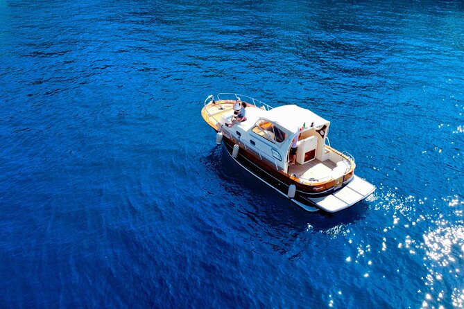 Luxury private boat tour to Capri and Blue Grotto on Gozzo 32 ft - Three hours to make Capri your own