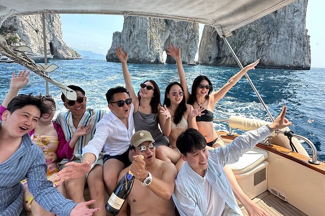 Luxury private boat tour to Capri and Blue Grotto on Gozzo 32 ft - Is the $1,503.66 group price good value?
