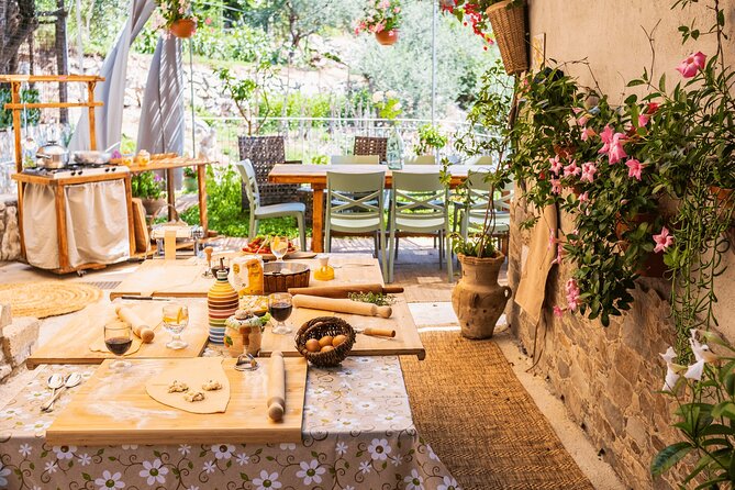 Marì Cooking Class in a Family Farm with Amalfi Coast view - Making fresh pasta the family way