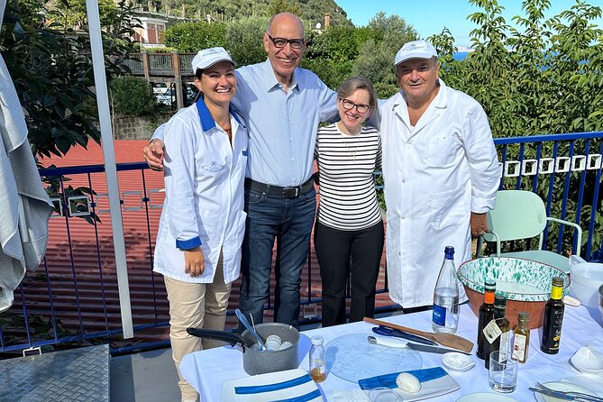 Mozzarella class & more in Sorrento - What the setting is like