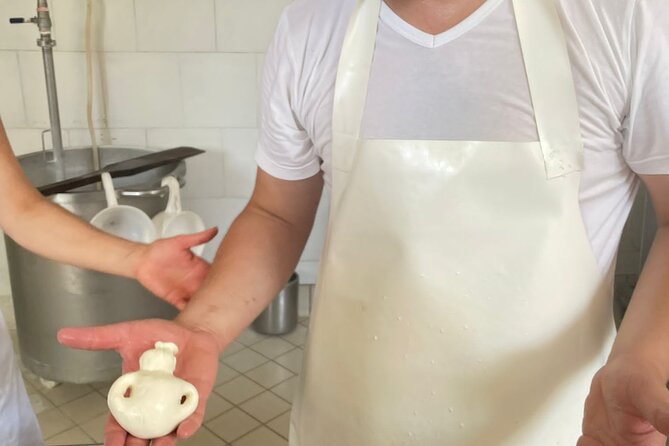 Mozzarella Experience with Tasting in Vico Equense - From the laboratory to the garden table