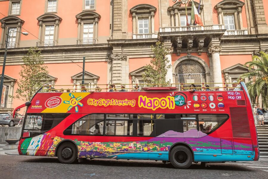Naples: Hop-On Hop-Off Bus Tour with Train from Salerno - What $55 buys you