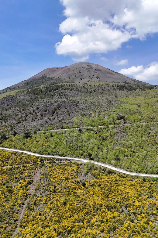 Panoramic path of Strada Matrone-Vesuvio - Riding Vesuvius by way of Strada Matrone