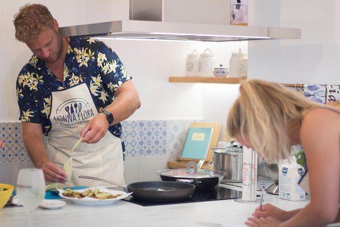 Pasta Class in Sorrento - Starting with tiramisu and Italian kitchen habits