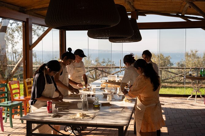 Pasta & Traditional Sorrento Cuisine with Pickup - 100% Hands On - Preparing the Neapolitan meat course