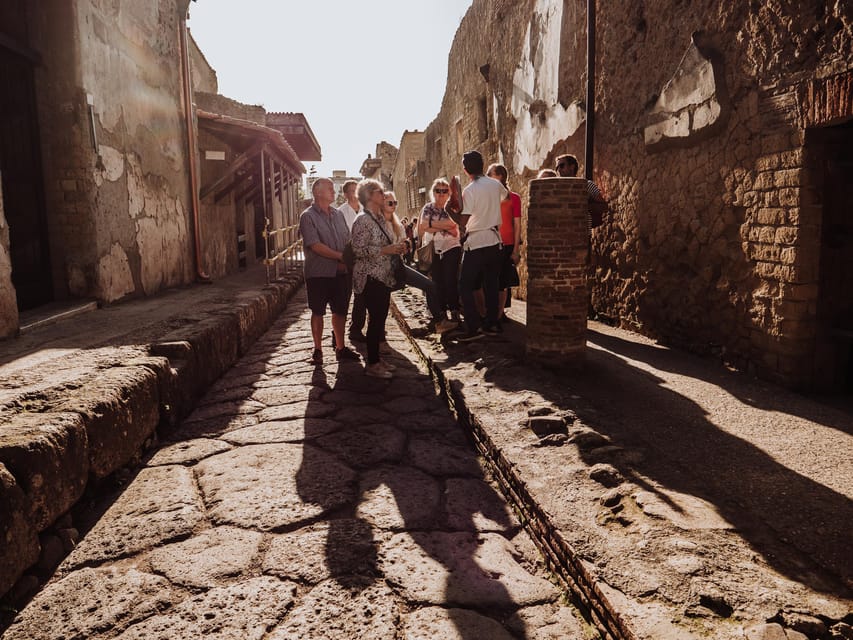 Pompeii and Herculaneum small group excursion from Sorrento - Key points to know before booking