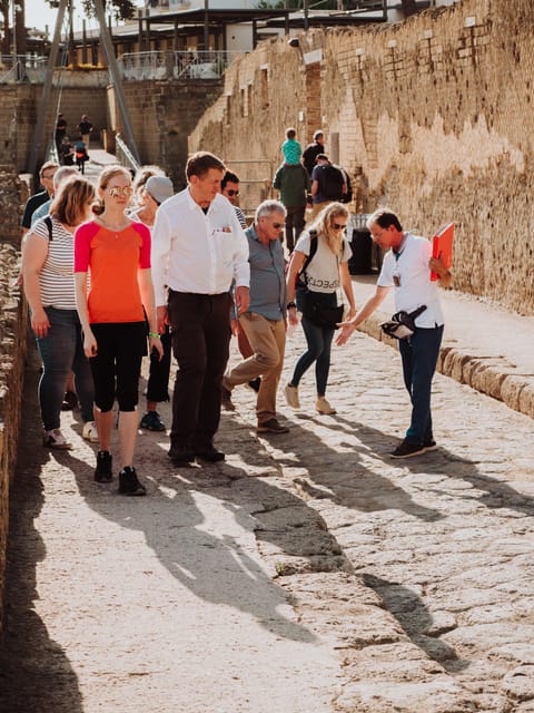 Pompeii and Herculaneum small group excursion from Sorrento - Herculaneum: smaller, closer, and highly preserved