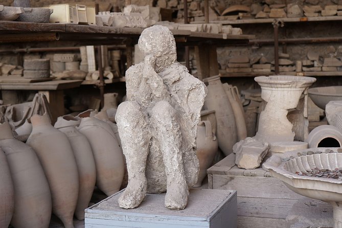 Pompeii and Herculaneum small group tour - skip the line - Herculaneum’s villas and surviving wood