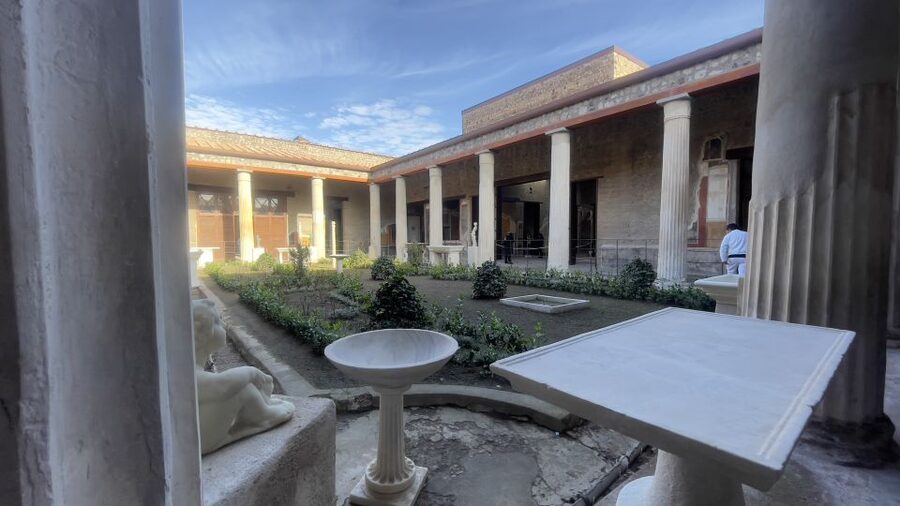Pompeii and House of Vettii Guided Tour - The theater, shops, and homes