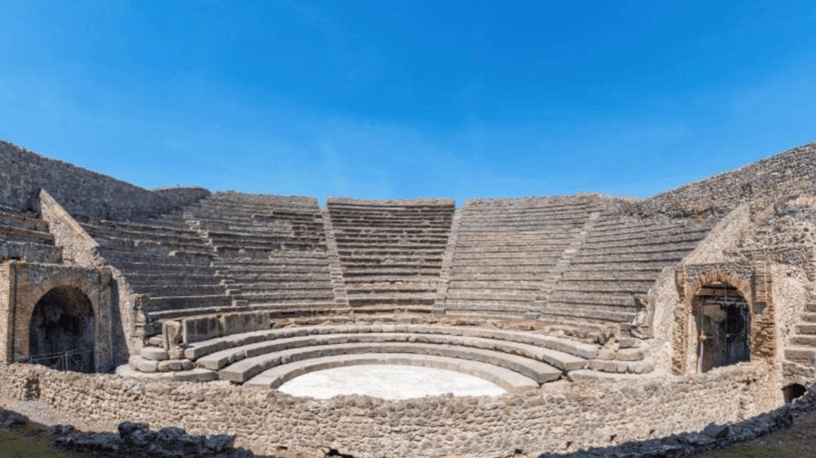 Pompeii Audioguide - TravelMate app for your smartphone - Starting the app without wasting time