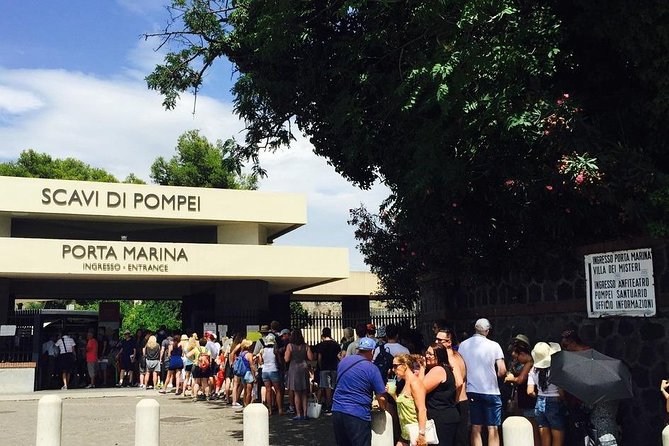 Pompeii Guided Tour From Sorrento Coast - The Forum and Basilica explain public Pompeii