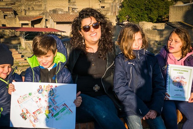 Pompeii & Herculaneum Family Adventure | Guide+Transport+Tickets - Streets, city blocks, and the theater