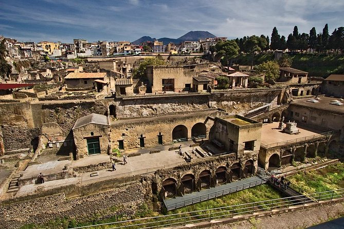 Pompeii, Herculaneum, Naples from Naples, Sorrento, Amalfi Coast - Herculaneum reveals the details Pompeii lost