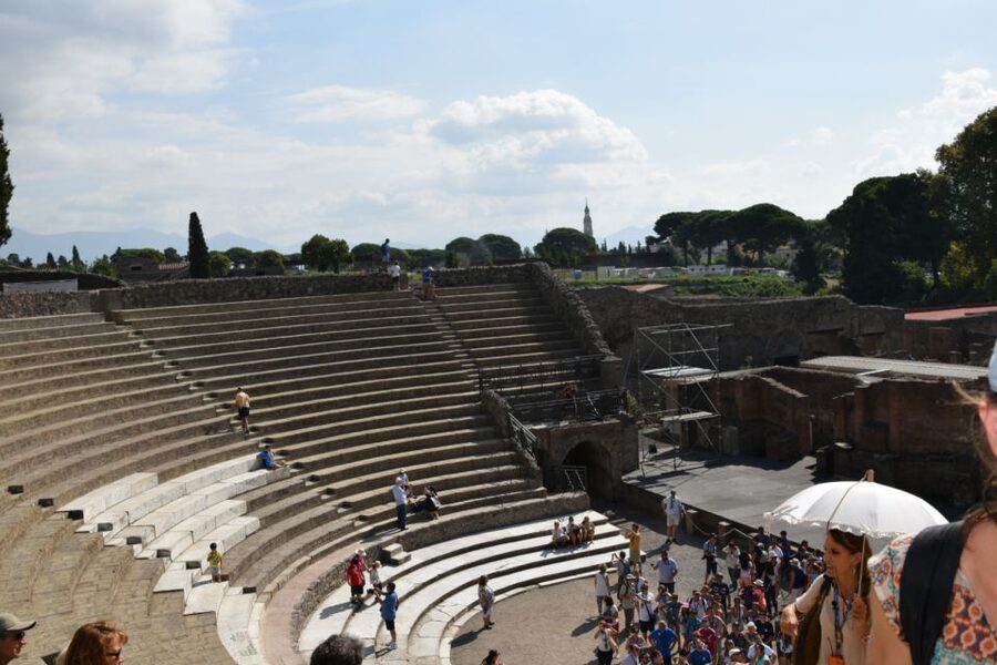 Pompeii Skip-the-Line Tour with Expert Archeological Guide - The theaters: Pompeii’s public entertainment