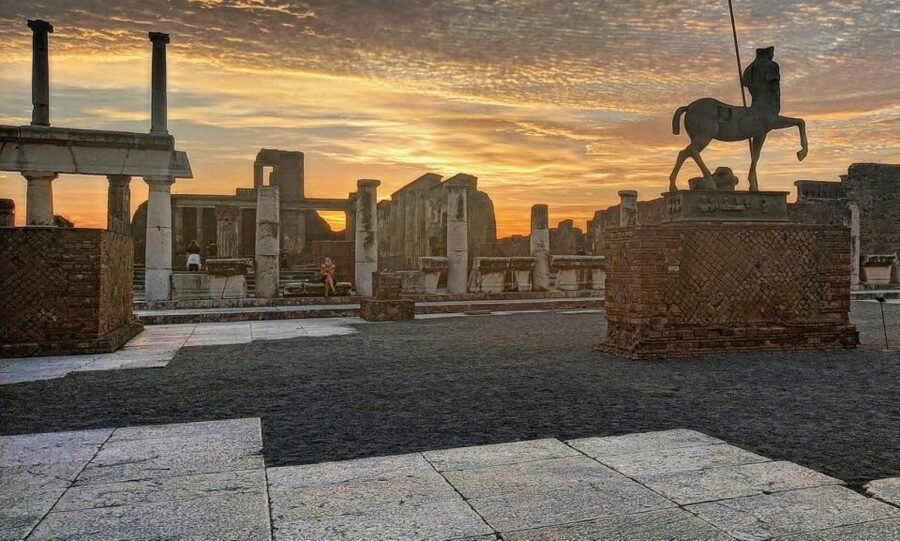 Pompeii Sunset tour for small group - Key points to know before you book