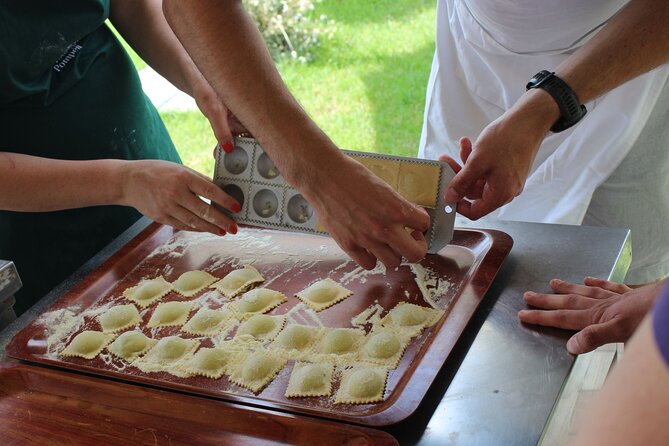 Pompeii Tour and Cooking Class with Mamma - Making ravioli, pasta dough, and dessert