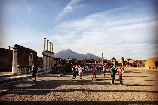 Pompeii & Vesuvius with Lunch & Wine Tasting from Positano - The uphill path on Mount Vesuvius