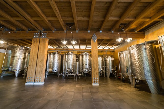 Pompeii Vineyard Escape: Private Wine Tasting & Lunch - Inside the winemaking and refining rooms