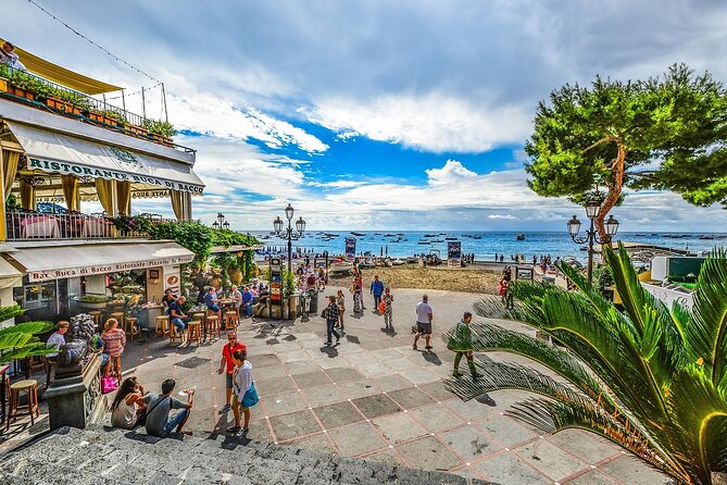 Positano Amalfi and Ravello Small Group Tour from Sorrento - The coastal road to Positano