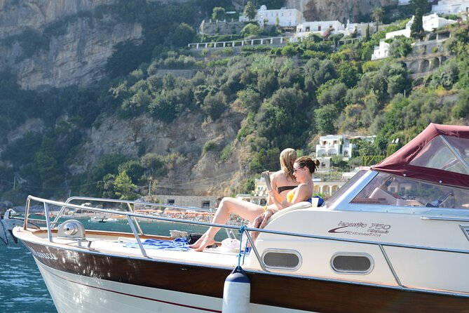 Positano & Amalfi Boat Tour from Sorrento: Swim & Light Lunch - Starting at 8:15 AM in central Sorrento