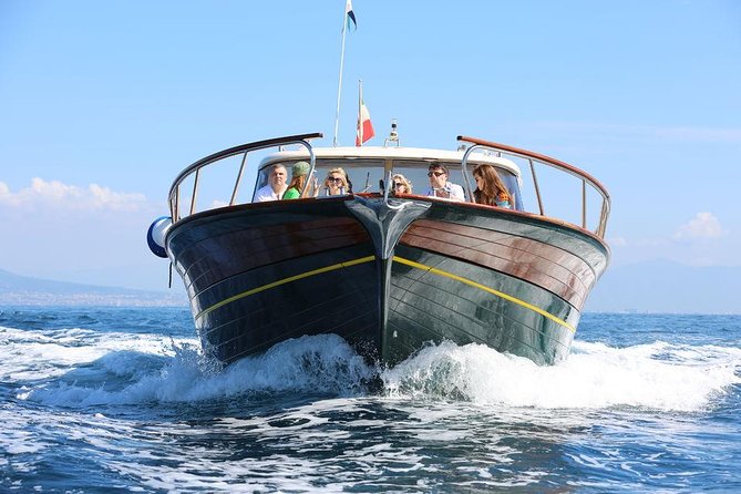 Positano & Amalfi Boat Tour from Sorrento: Swim & Light Lunch - Marina Grande and the Roman ruins at Bagni della Regina Giovanna