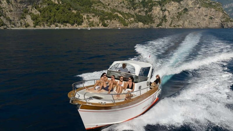Positano: Amalfi Coast & Emerald Grotto Private Boat Tour - Key points to know before booking