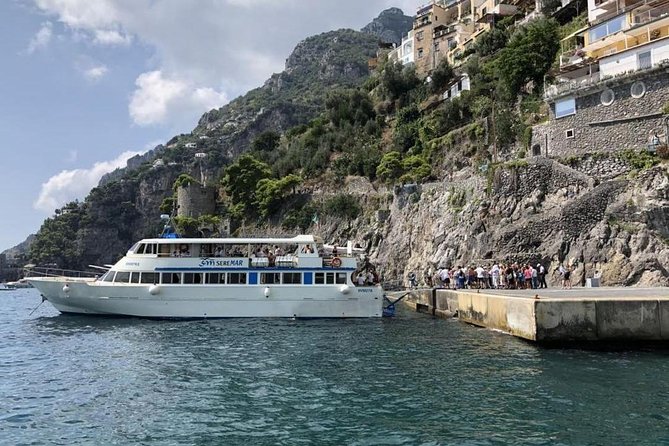 Positano & Amalfi Day Cruise From Sorrento, Seiano or C.Stabia - Positano: two hours, if the boat docks on time
