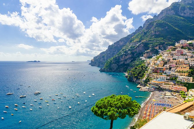 Positano, Amalfi & Ravello Shared Tour from Sorrento - Ravello above the coast