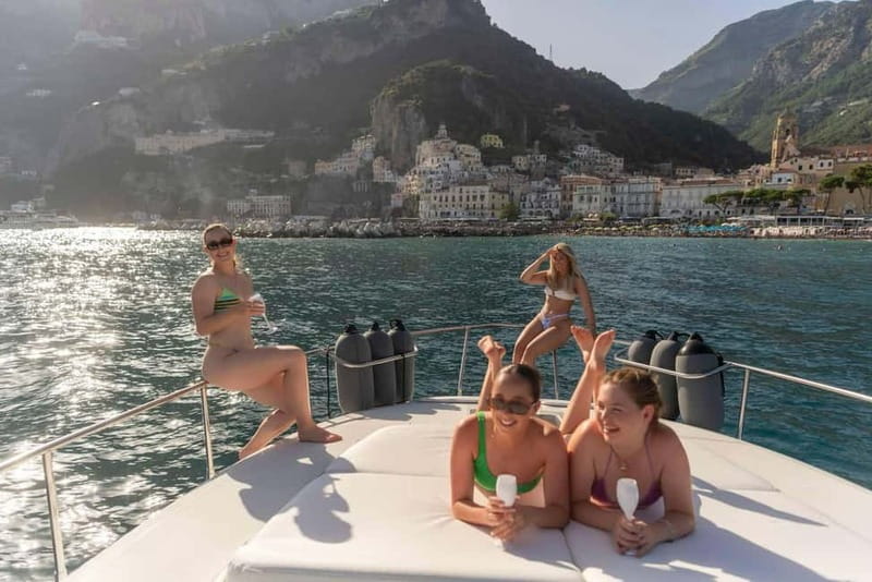 Positano: Boat Adventure, Caves, Beaches, Snorkeling, Amalfi - Conca dei Marini, caves, and the first real swim time