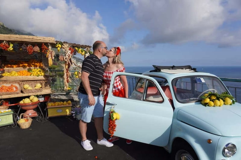 Positano/Praiano: Iconic Fiat 500 Private Amalfi Coast Tour - Key points to know before booking