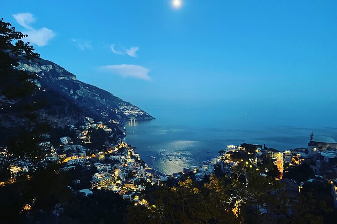Positano Private Tour By Night from Sorrento - Walking from Piazza dei Mulini to Spiaggia Grande