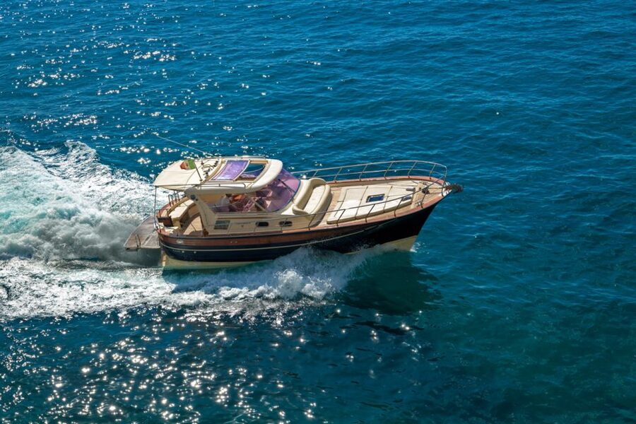 Positano: Shared Sunset Cruise - The Amalfi Coast from the open water
