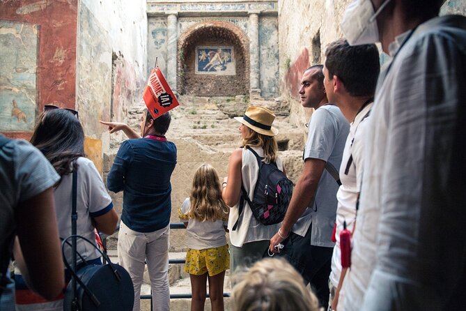 Priority Access Pompeii & Mt. Vesuvius Full day from Sorrento - Baths, bakeries, brothels, and Roman daily life