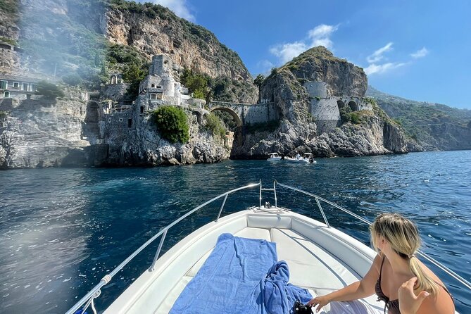 Private 40hp Boat Tour of the Amalfi Coast and Positano - The return route adds Erchie and more swimming